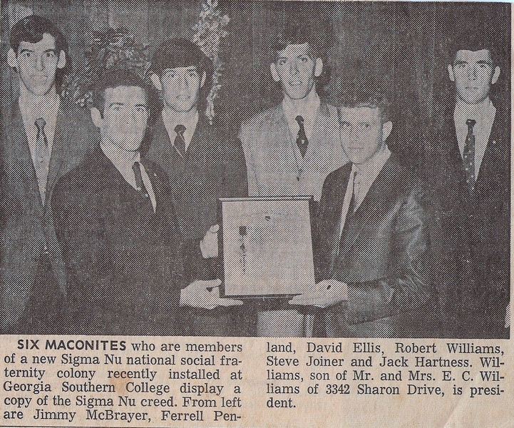 Macon Six in 1967