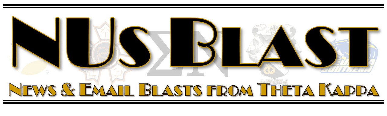 NUs Blast - News & Email Blasts from Theta Kappa